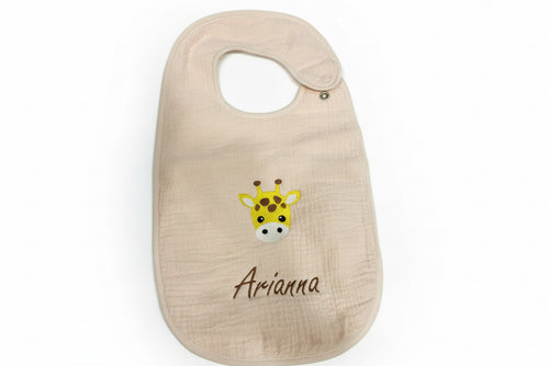 Bavaglino con ricamo