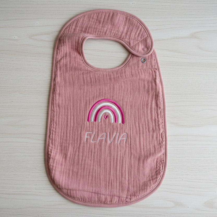 Bavaglino con ricamo