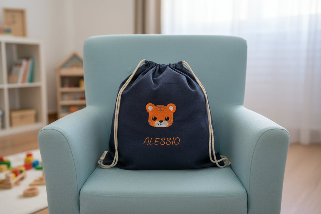 Sacca cambio asilo personalizzata