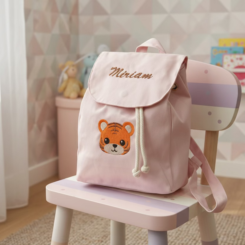 Zainetto personalizzato con ricamo
